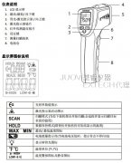 EXTECH IR260緊湊型紅外線溫度計技術參數(shù)
