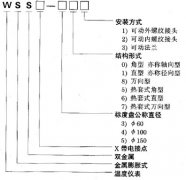 WSS-511徑向雙金屬溫度計(jì)，上海紫怡三廠雙金屬溫度計(jì)
